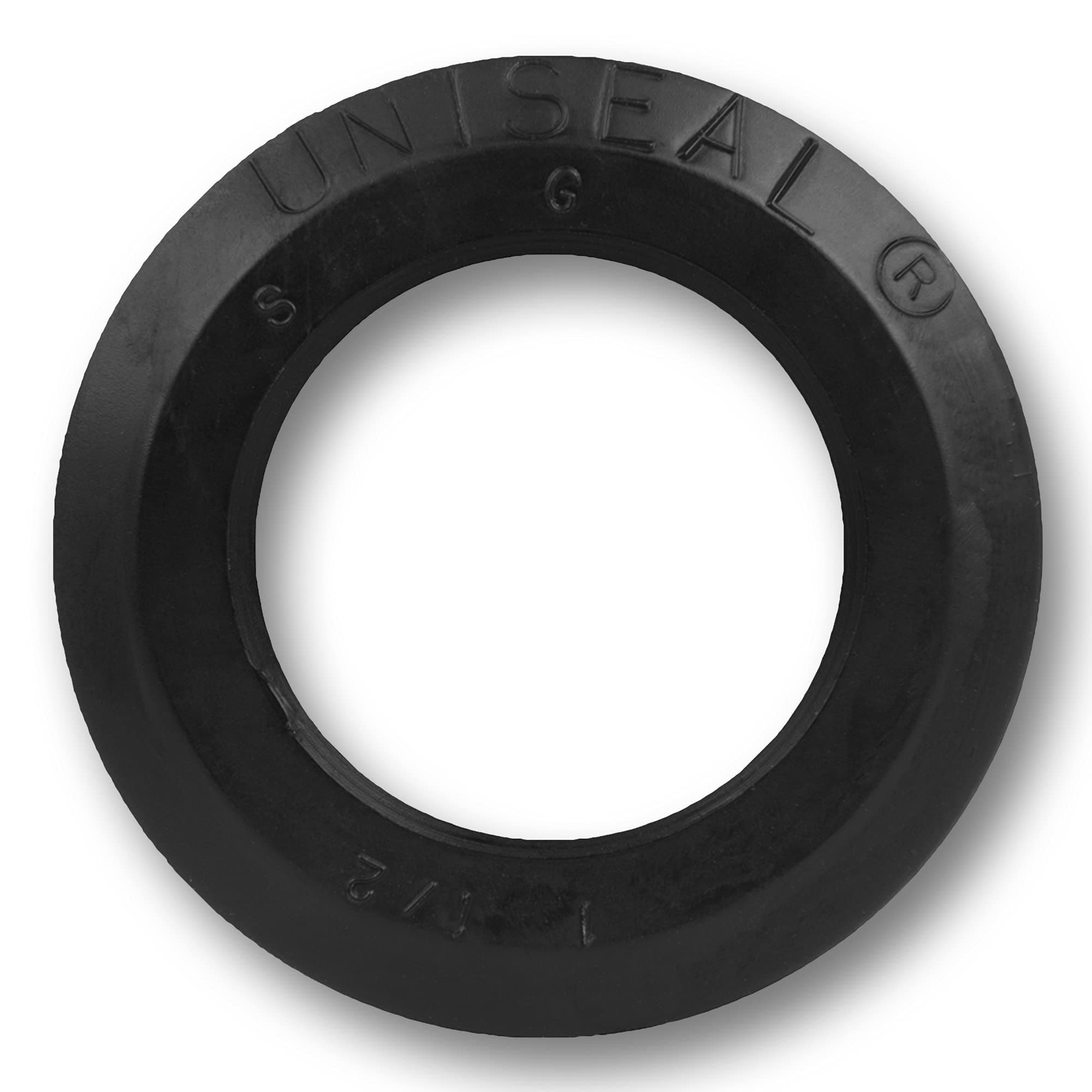 1 1/2" UNISEAL Flexible Tank Adapter Made in the USA (Bulkhead) - 2 Pack