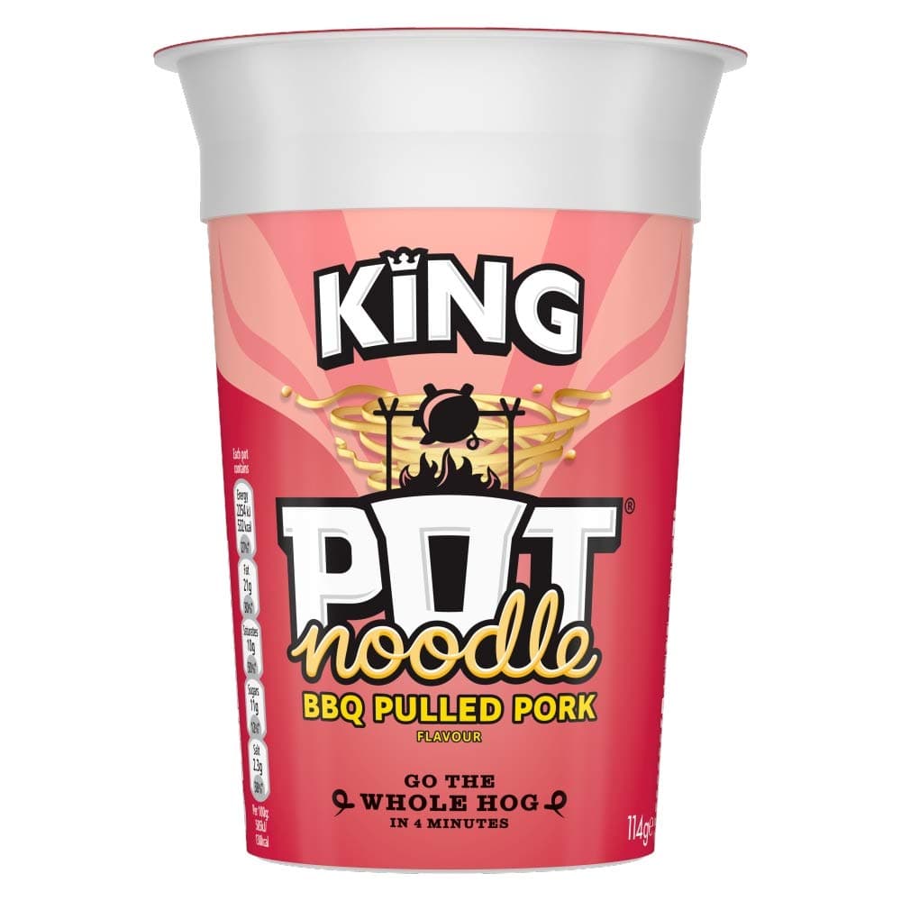 Pot Noodle Pulled Pork King Pot, 114 g
