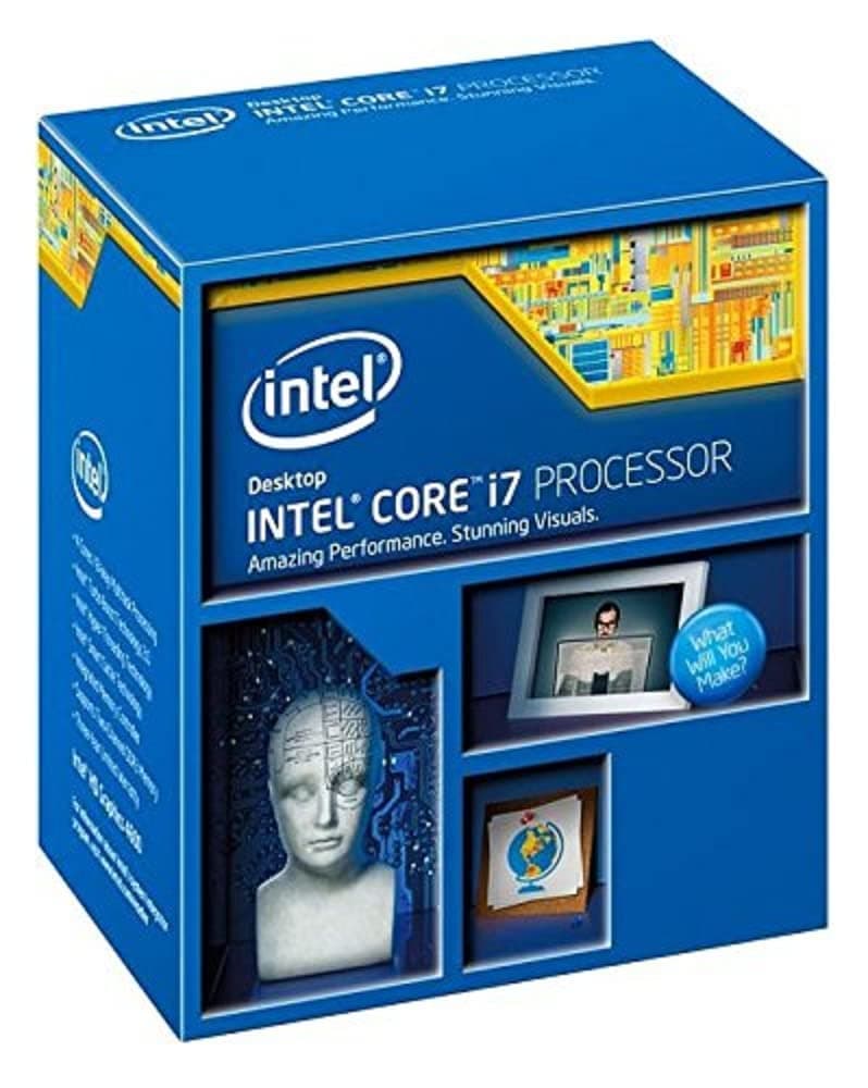 Intel Core i7 i7-4790K CPU (Quad Core 4GHz, Socket H3 LGA-1150)