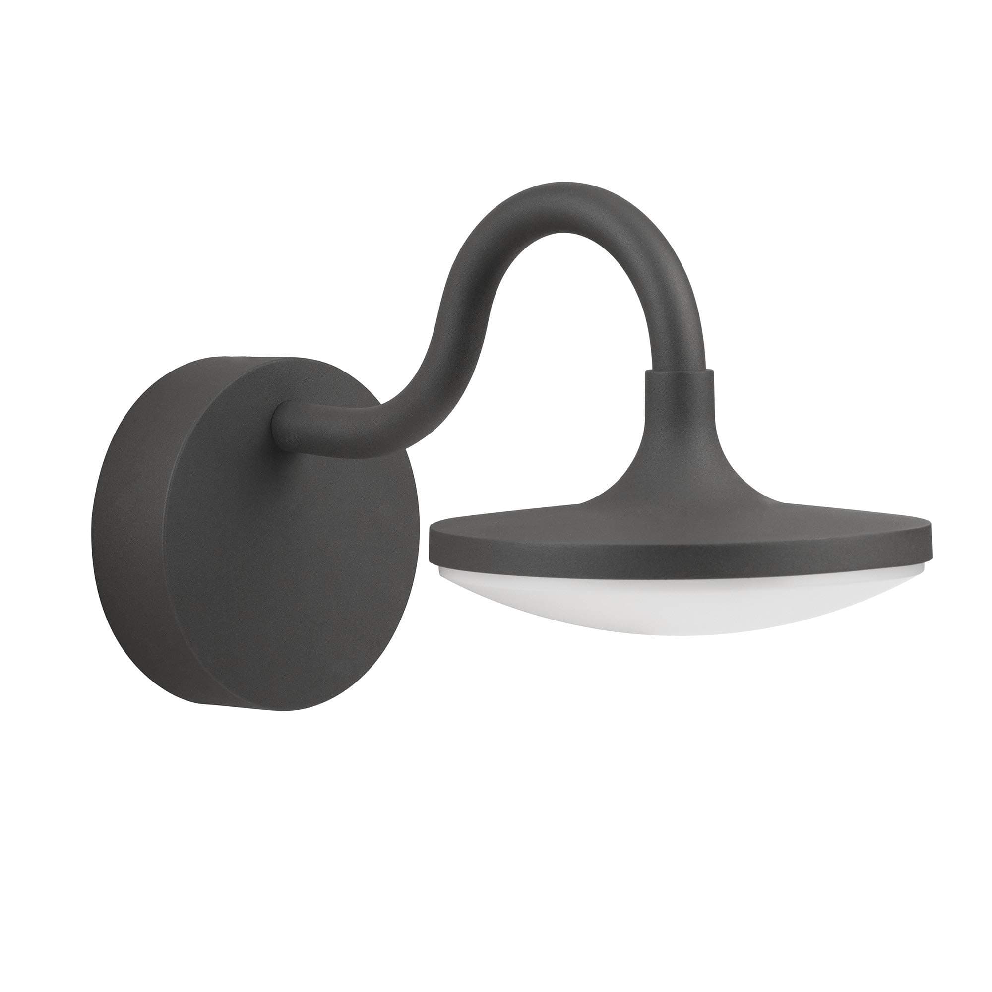 Wall Light Outdoor LED Wall Mount Lamp Modern Wall Sconce Lighting Lantern Fixture Dark Grey Aluminum Barn Lights for Porch Front Door Garden Yard Patio IP54 Waterproof 10W 900Lm 3000K