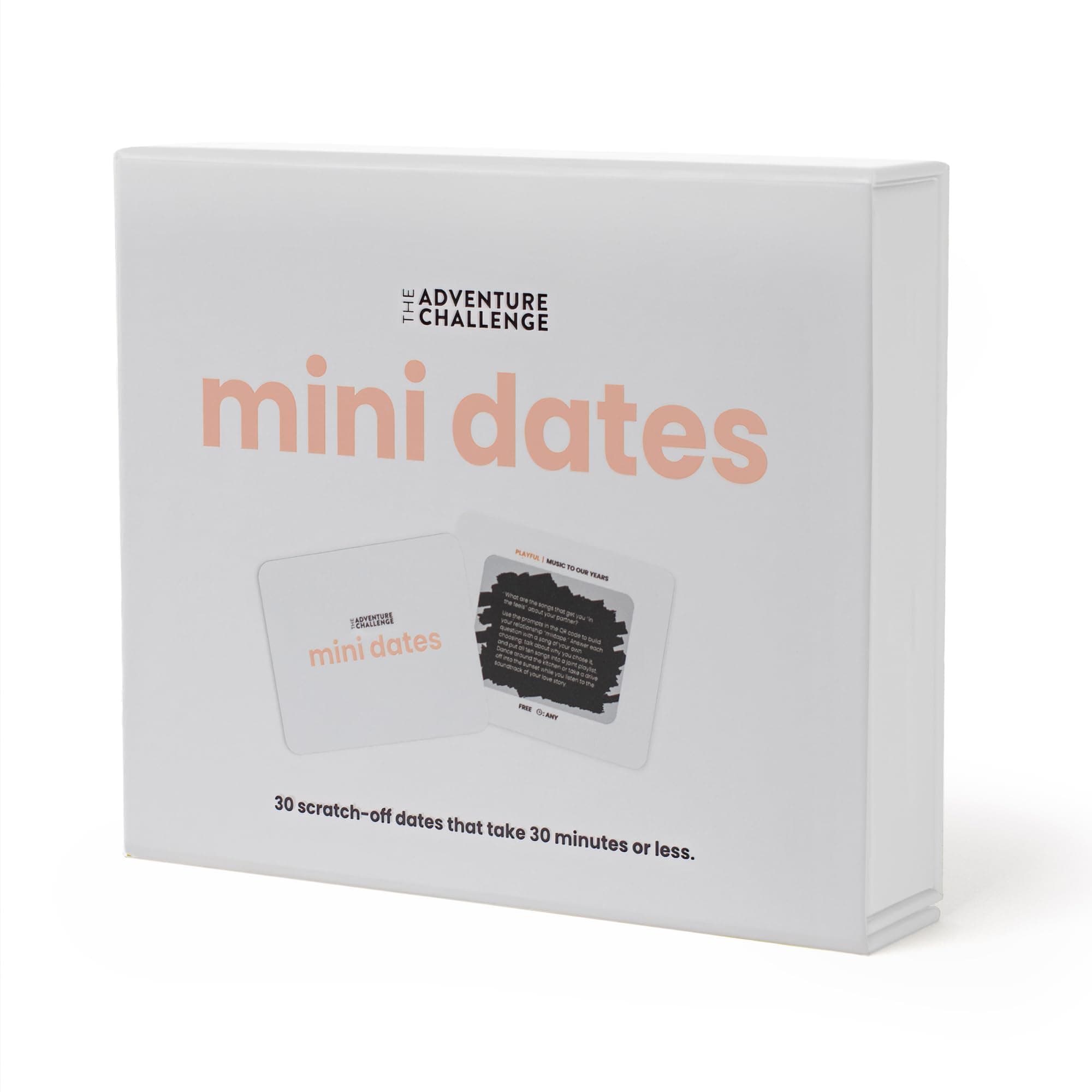 Mini Dates – Date Night Ideas for Busy Couples, 30 Meaningful Dates Under 30min, The Original Scratch-Off Date Night Game Couples Gift
