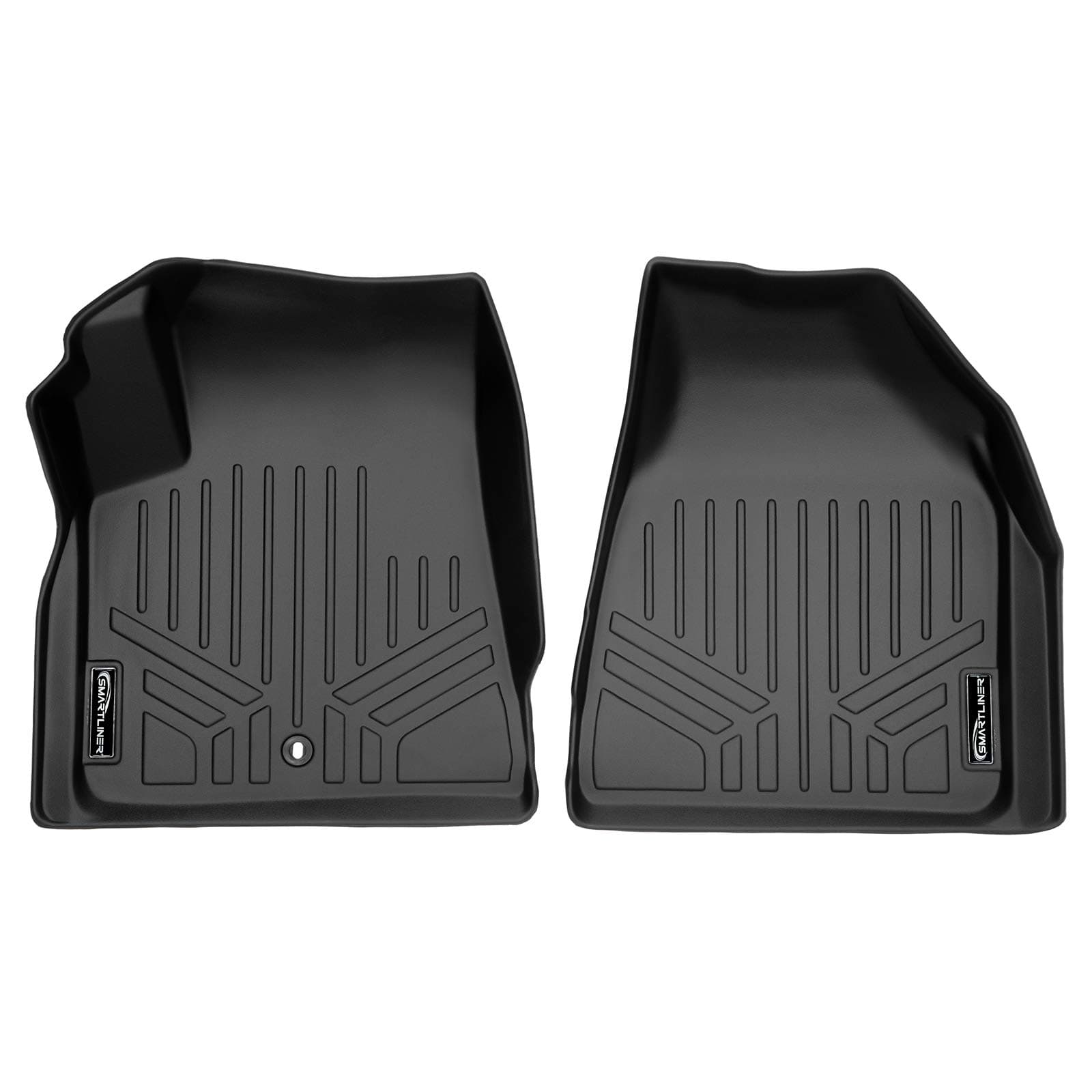 MAXLINER Floor Mats 1st Row Liner Set for 2008-2017 Buick Enclave