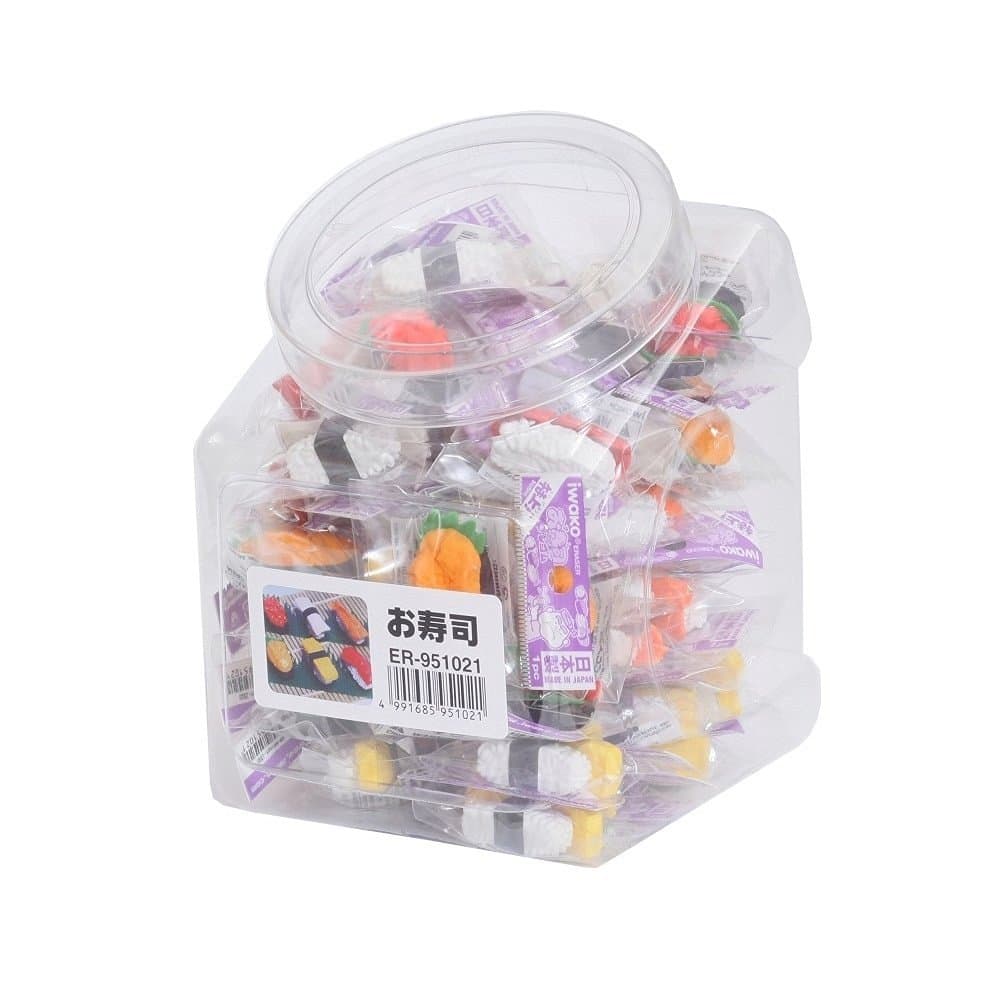 60 Pieces Sushi Eraser(japan Import)