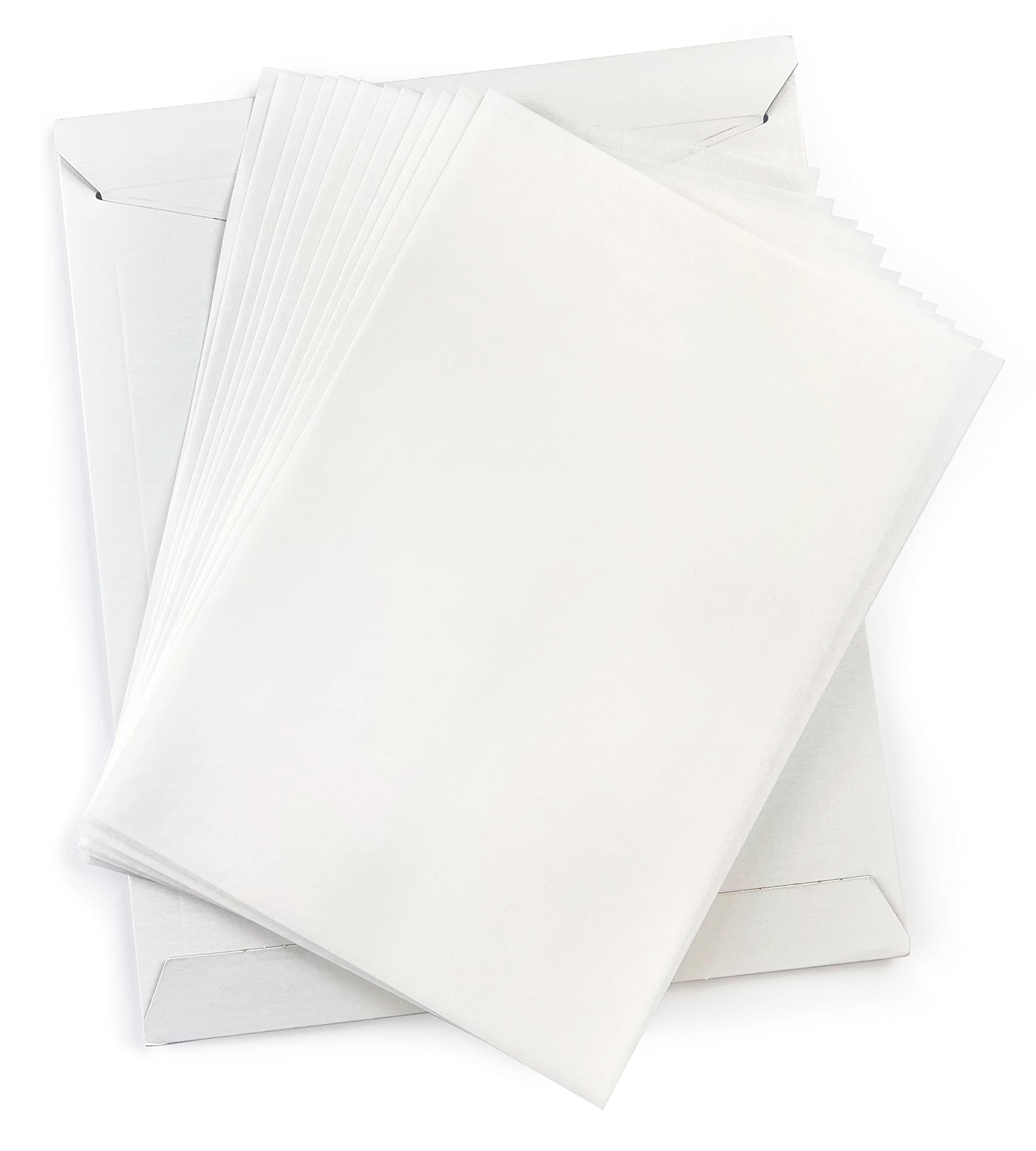 Wafer Paper 0.4mm - 12 Sheets Pack White A4 Size 8.3" x 11.7" Edible Printable by MeganJDesigns