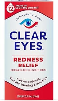 Redness Eye Relief Eye Drops, 0.5 fl oz (Pack of 1)