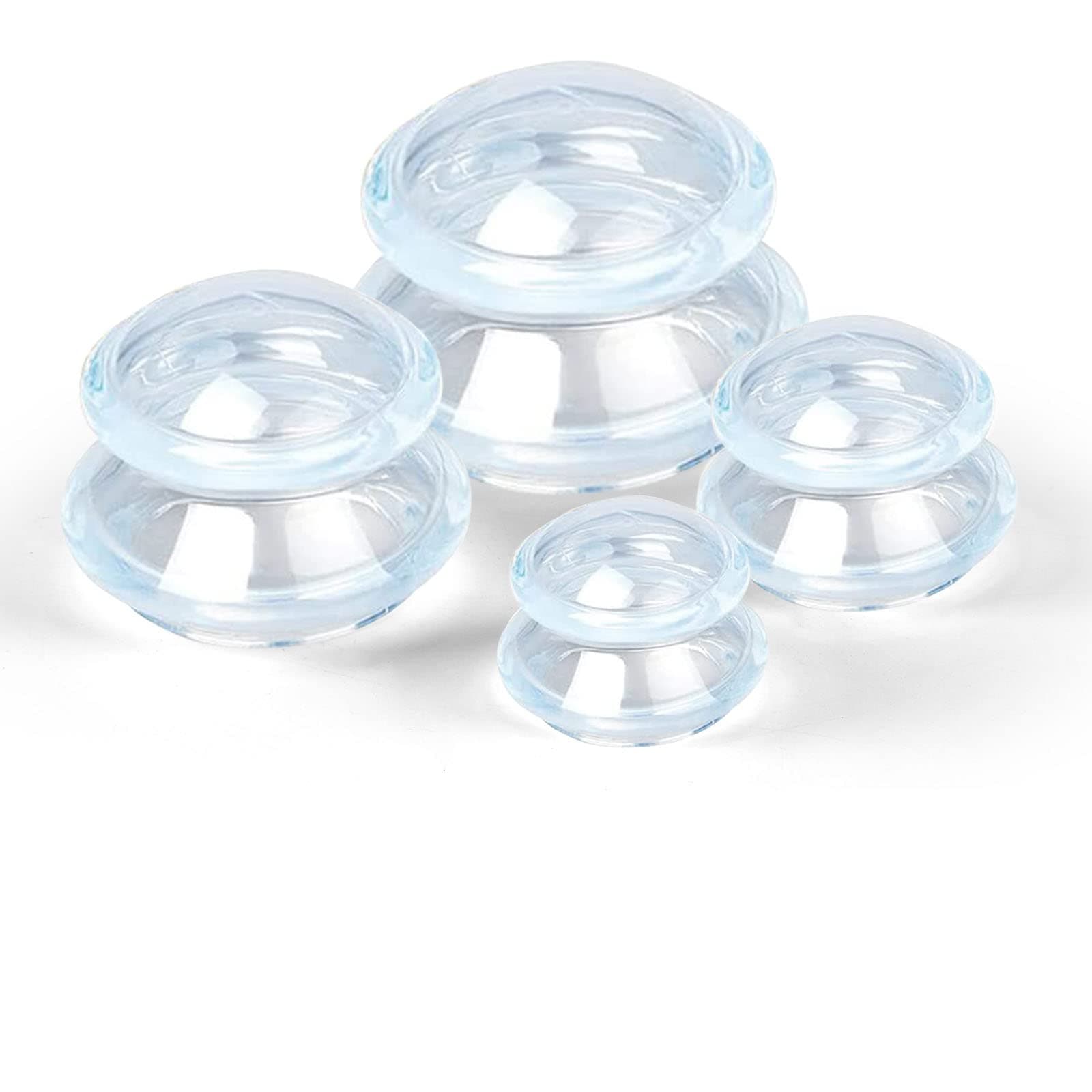 Silicone Cupping Therapy Set(EXTRA LARGE*1,LARGE*1,MEDIUM*1,SMALL*1)