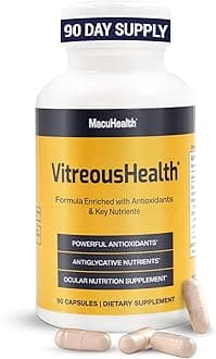 Macuhealth VitreousHealth Evidence-Based Eye Supplement - 90 Capsules