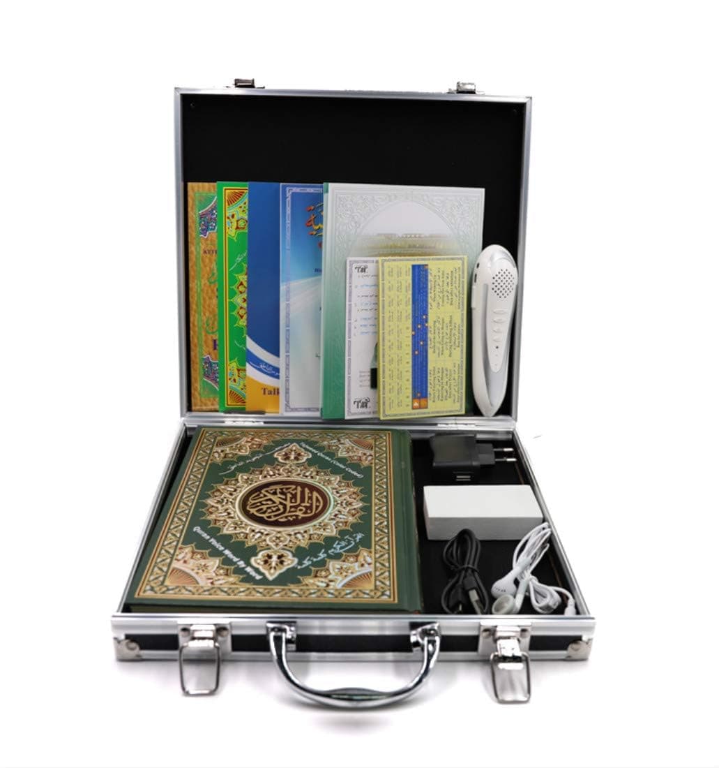 Electronic Foreign Language Translators - Quran Pen Reader, Reading Pen for Kids, Arabic Books for Kids - Quran Recitation, Language Translator Pen - Small Quran Player with Arabic and English