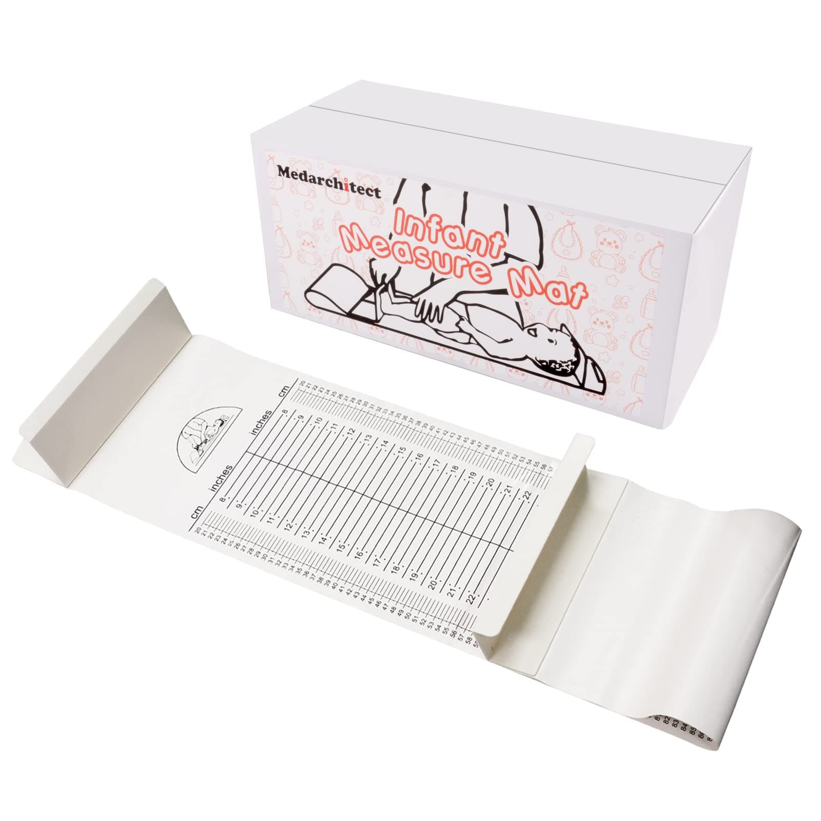 Medarchitect Baby Infantometer Height Ruler Measuring Mat