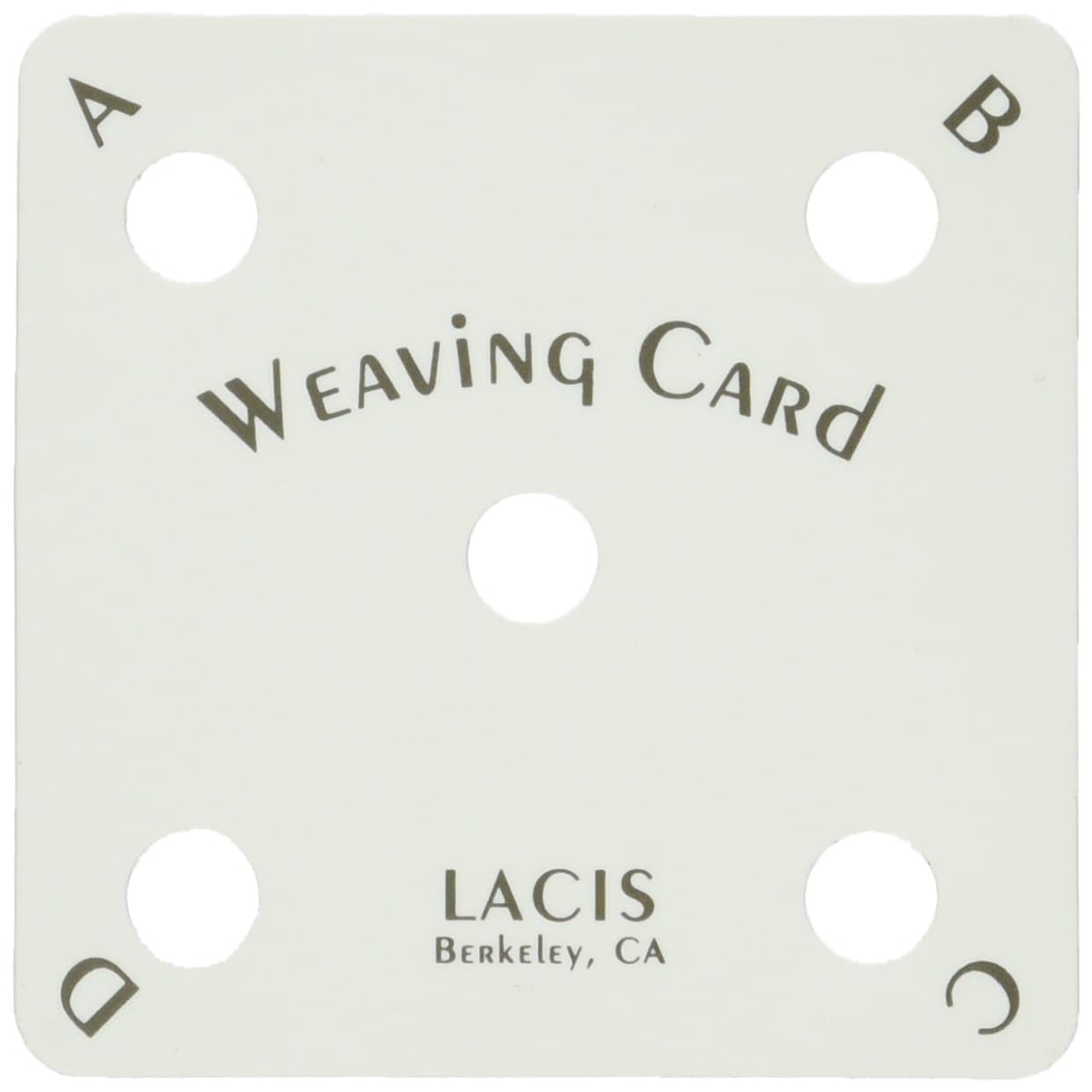 LacisLacis Card Weaving Cards, 25-Pack