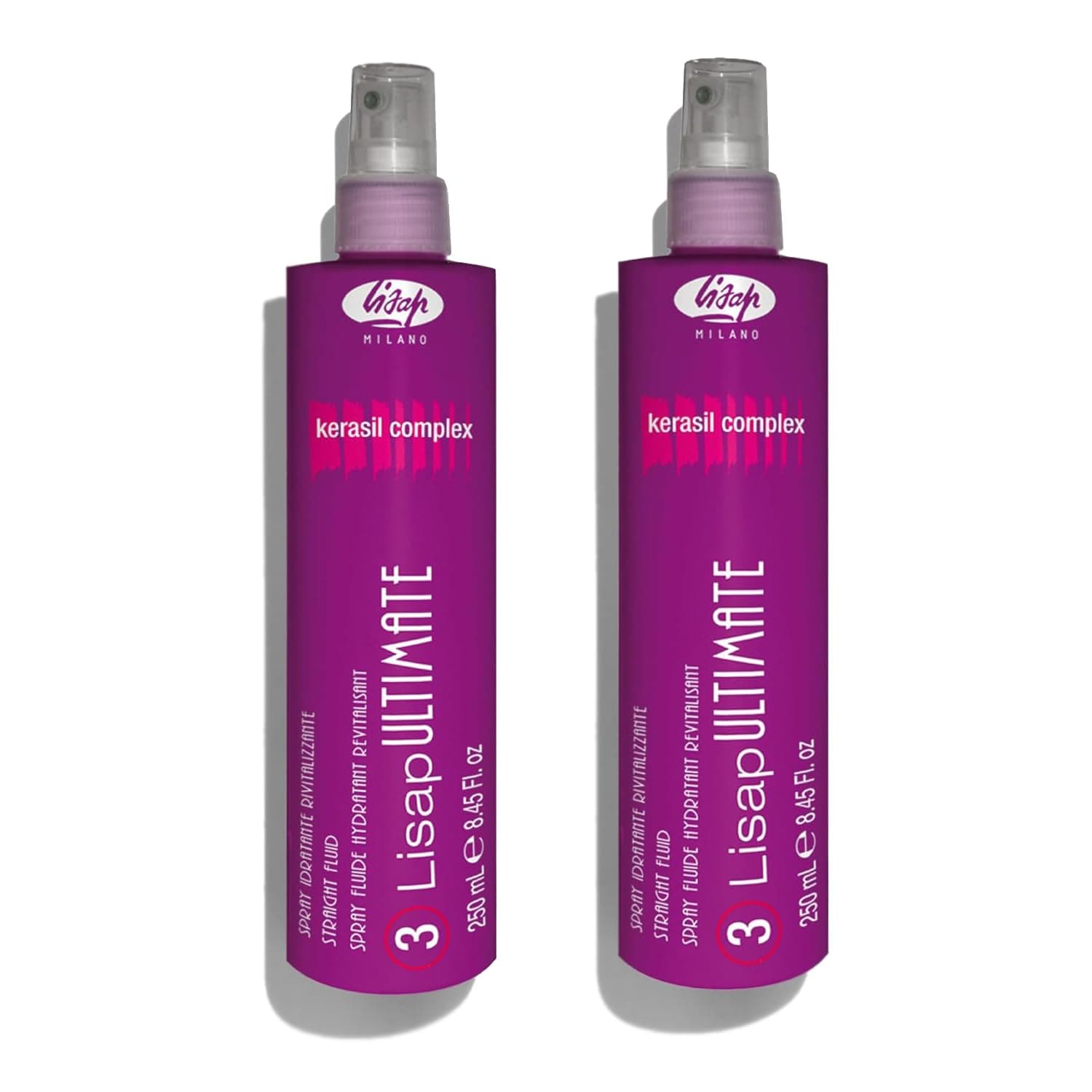 cocall Lisap Ultimate Straight Fluid 250ml x2
