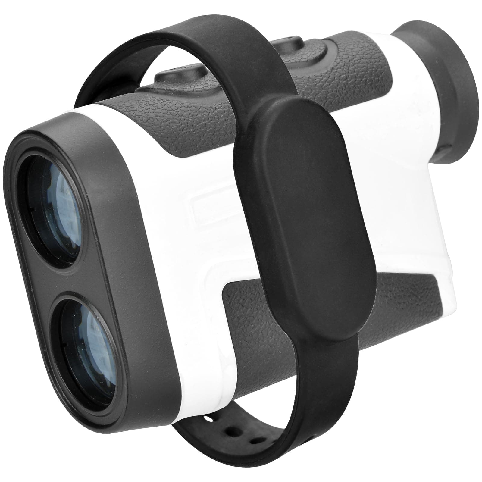 Golf Rangefinder Magnetic Holder Mount Strap Adjustable Slim Range Finder Strong Magnet Wrap Mounts Strap for Golf Cart Frame/Windshield Frame/Golf Bag/Steering Column