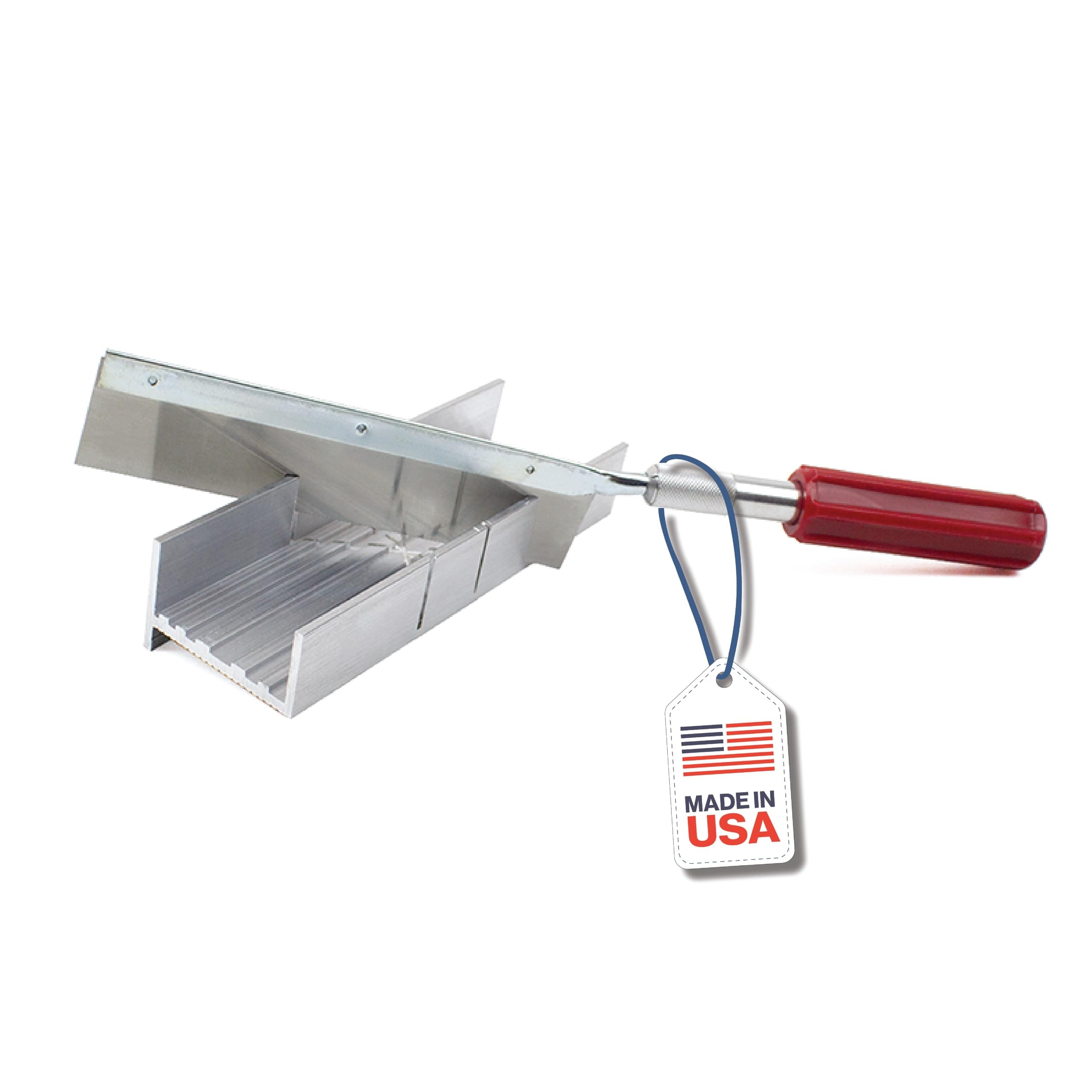 Aluminium Mitre Box set including Saw and Handle