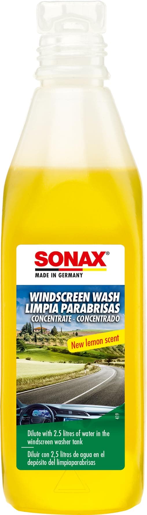SONAX 02602000 Windscreen Wash Concentrate, 250ml