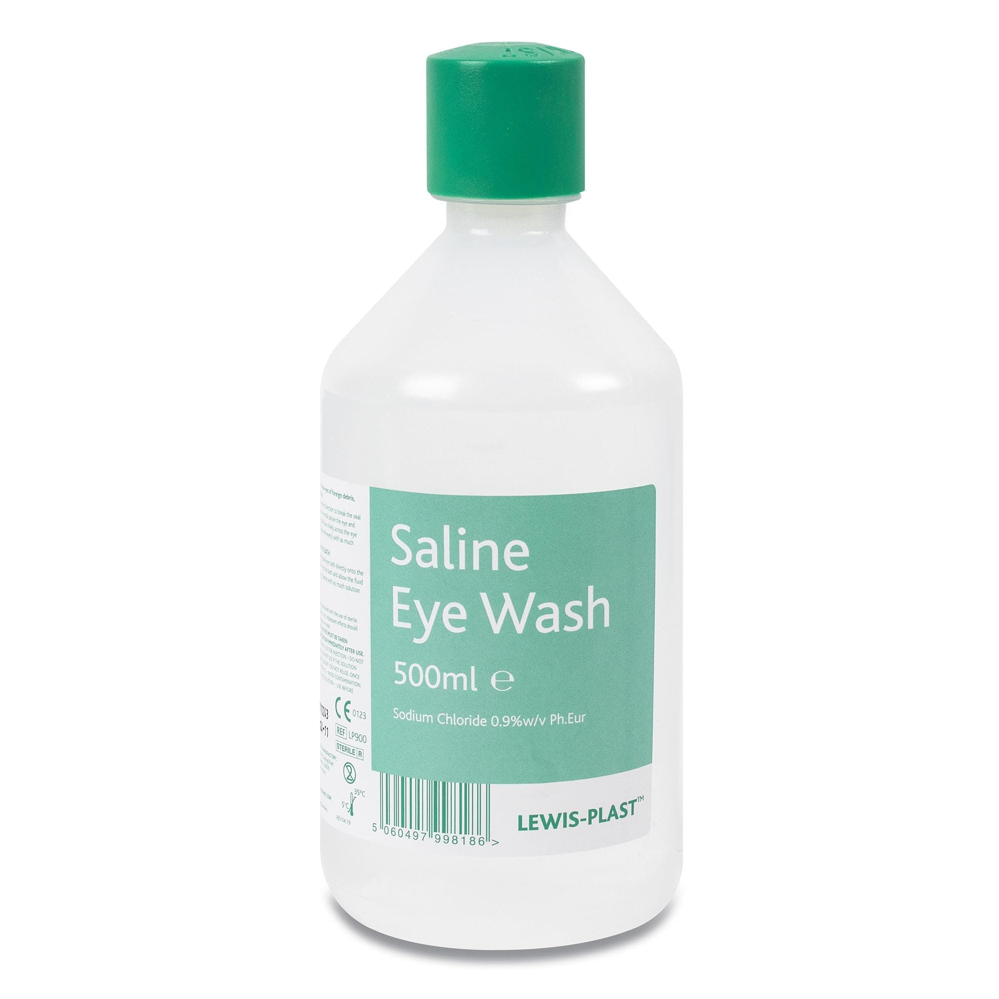 Saline Eye Wash Solution, 500ml Bottle for Safe and Effective Eye Care