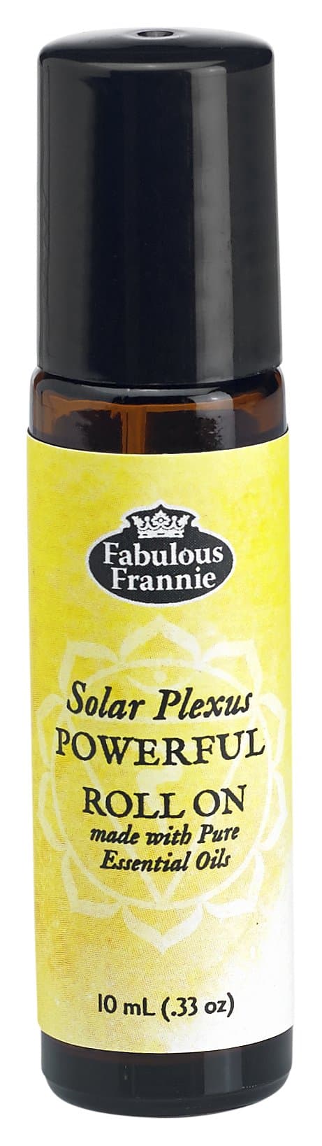 Fabulous Frannie 3rd Chakra Solar Plexus Powerful Pre-diluted ROLL ON Made with Pure Essential Oils .33oz (10ml)