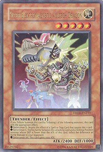 YU-GI-OH!Super-Electromagnetic Voltech Dragon (DR04-EN211) - Dark Revelations 4 - Unlimited Edition - Ultra Rare