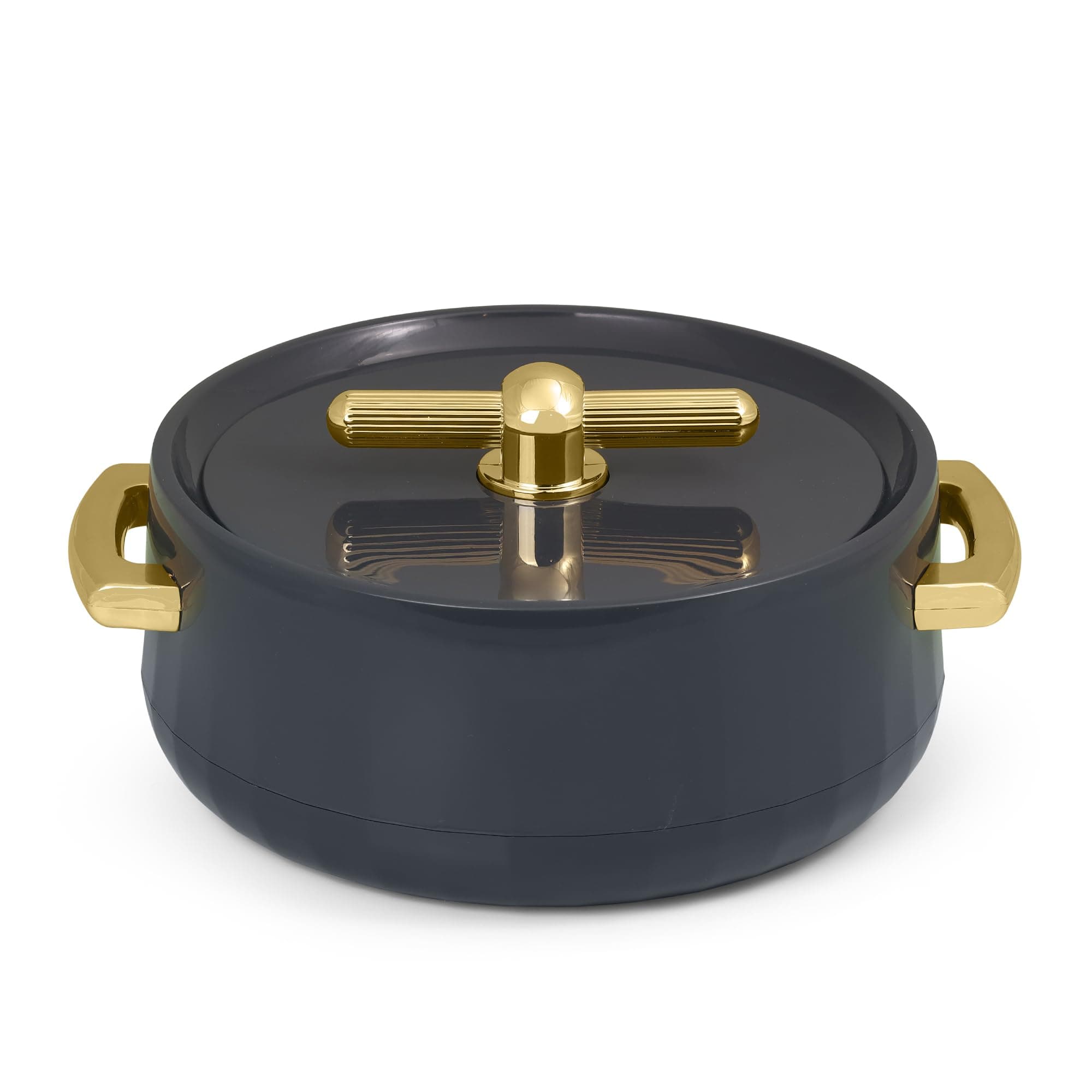 - SELVEL Elegance Casserole | Advanced PU Insulation | Elegant Design Hot Pot | Hot Case Keeps Food Hot & Fresh for Hours | Serve Chapati, roti, Biryani and More (Royal Dark Grey, 1200)