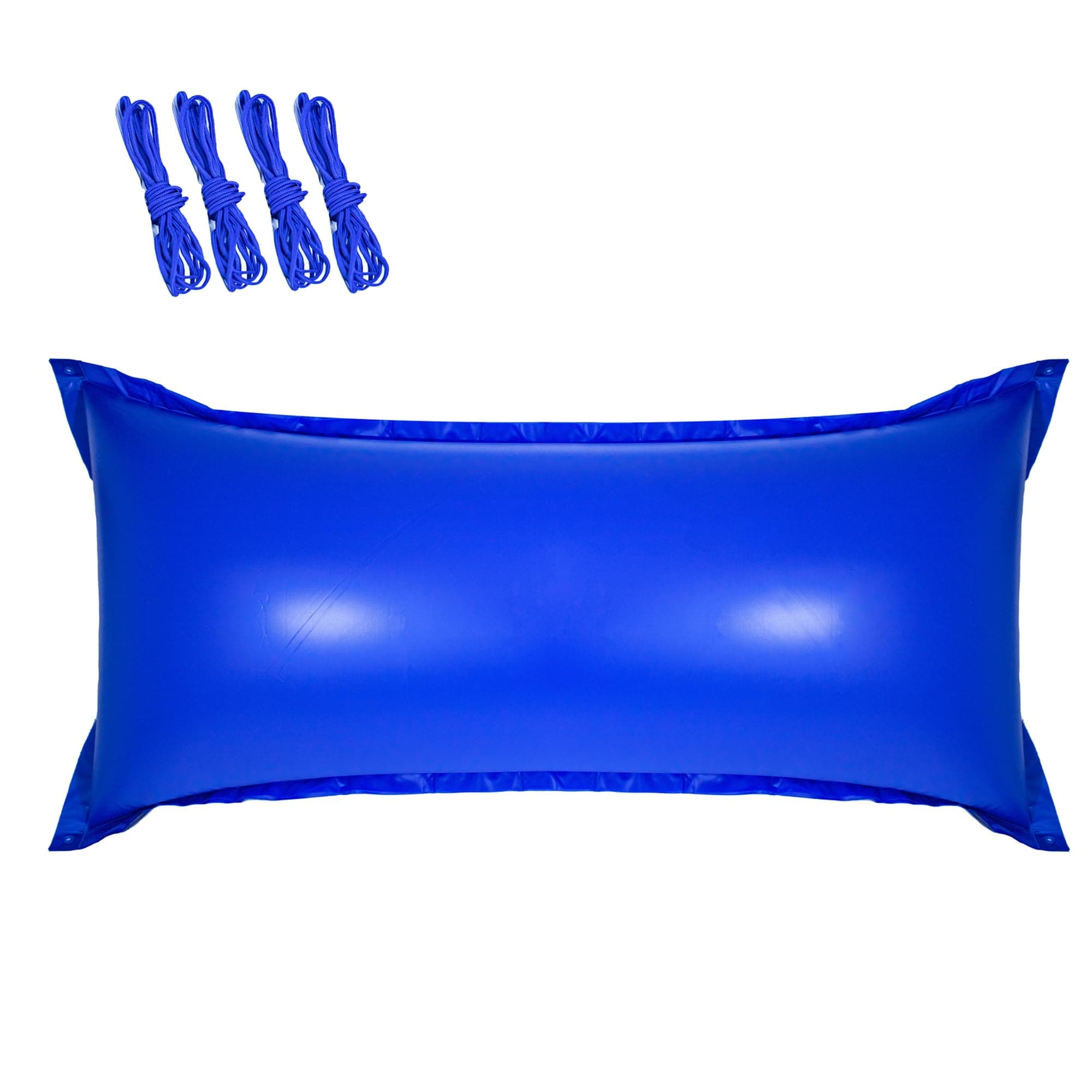 Geowaky4 x 8 Ft Pool Cover Pillow,Float Air Pool Pillow for Winterizing,Durable Strong 0.4 MM Thick Swimming Pool Covers for with 4 Ropes