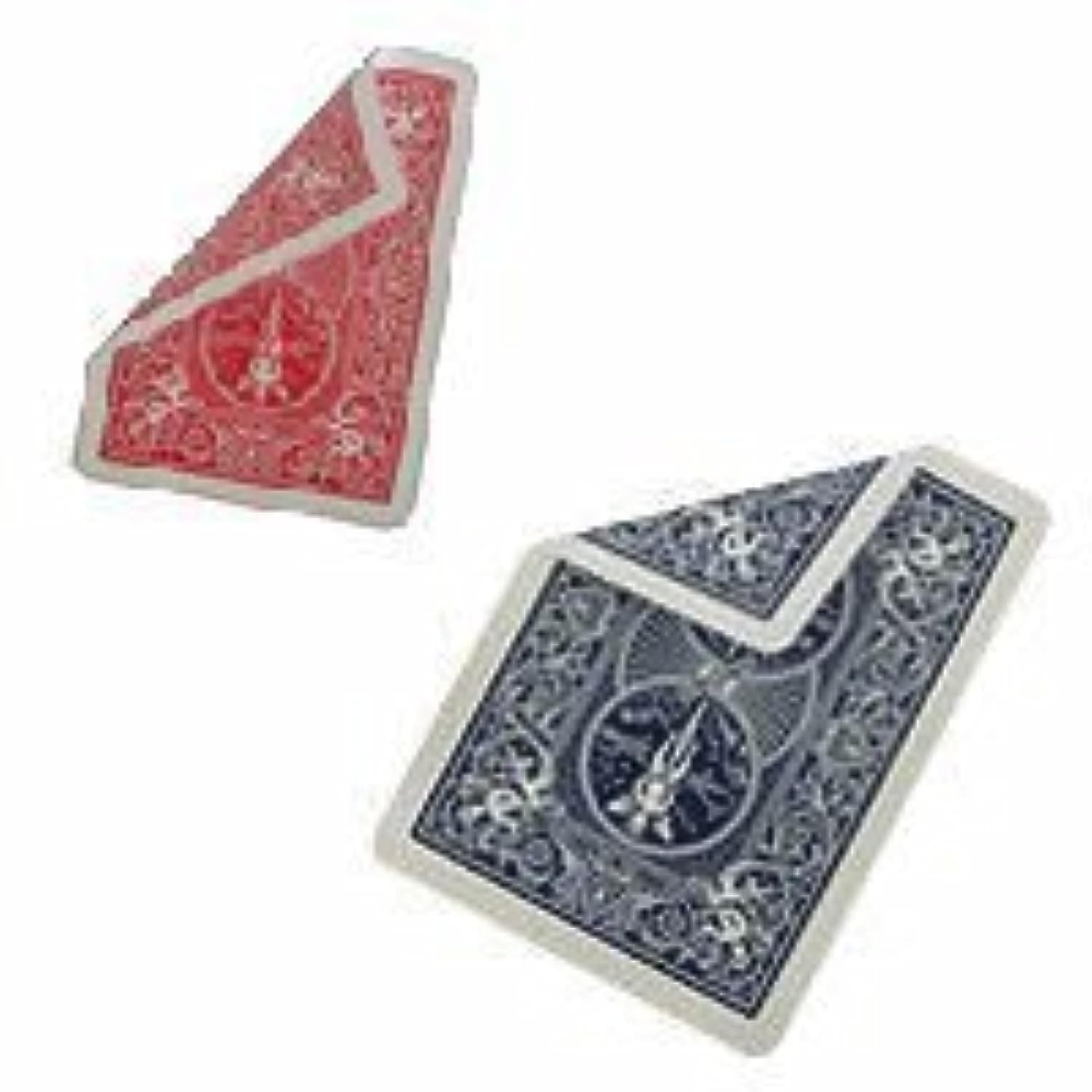 Double Back Cards (Bicycle) - mixed (25 red/red - 25 blue/blue)