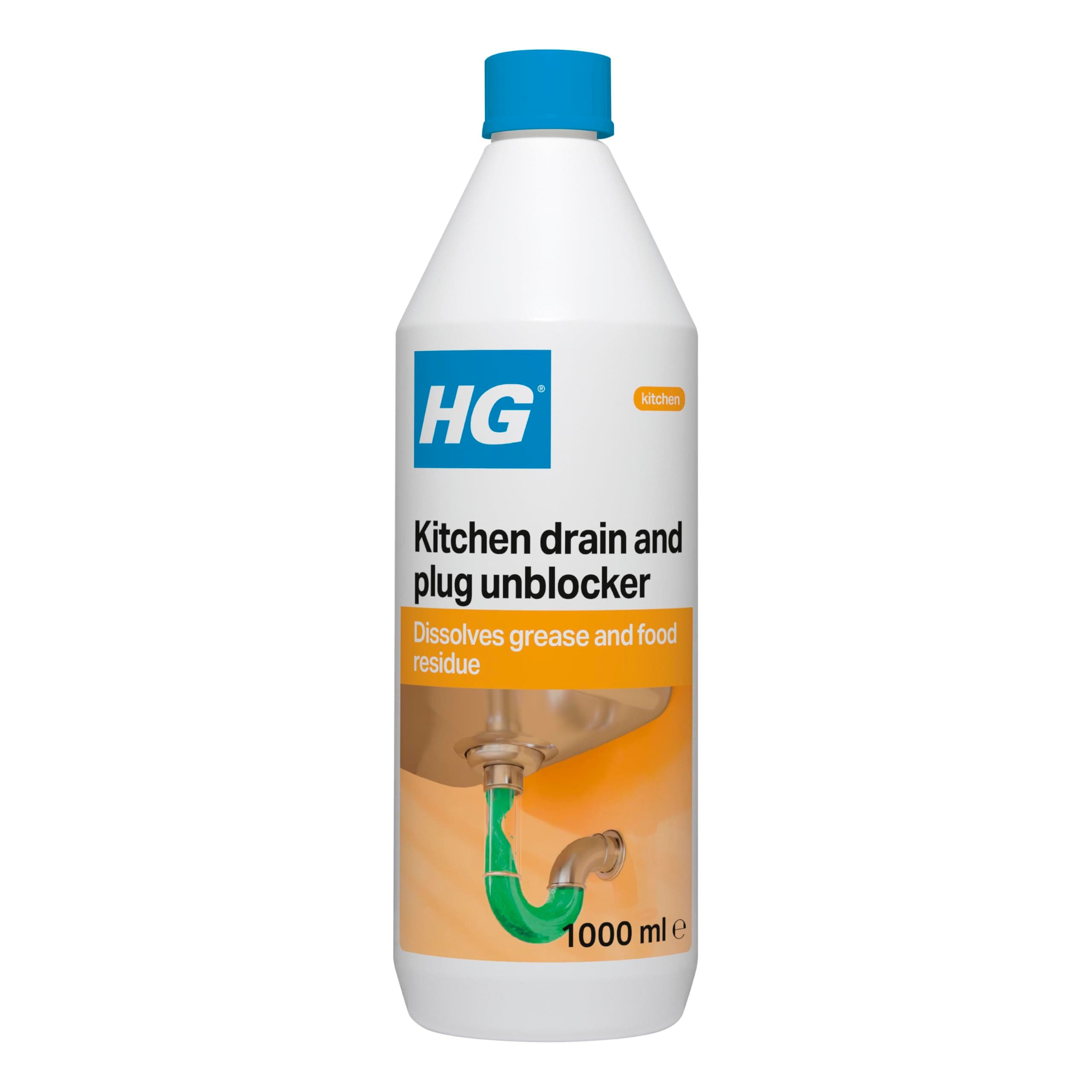 Hg Kitchen Drain Unblocker, 1 Litre