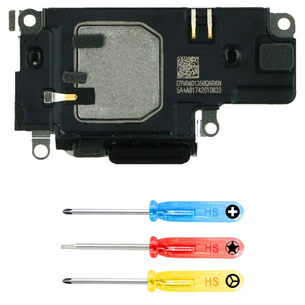 MMOBIEL Loud Speaker Compatible with iPhone 12 Pro Max 2020 - Ringer Buzzer Flex Cable Loudspeaker Replacement - Incl. Screwdrivers