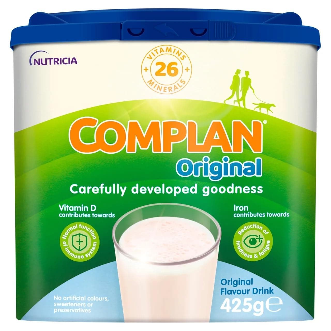Complan Nutritious Vitamin Rich Drink Original Flavour 425g 7-8 Servings by Complan