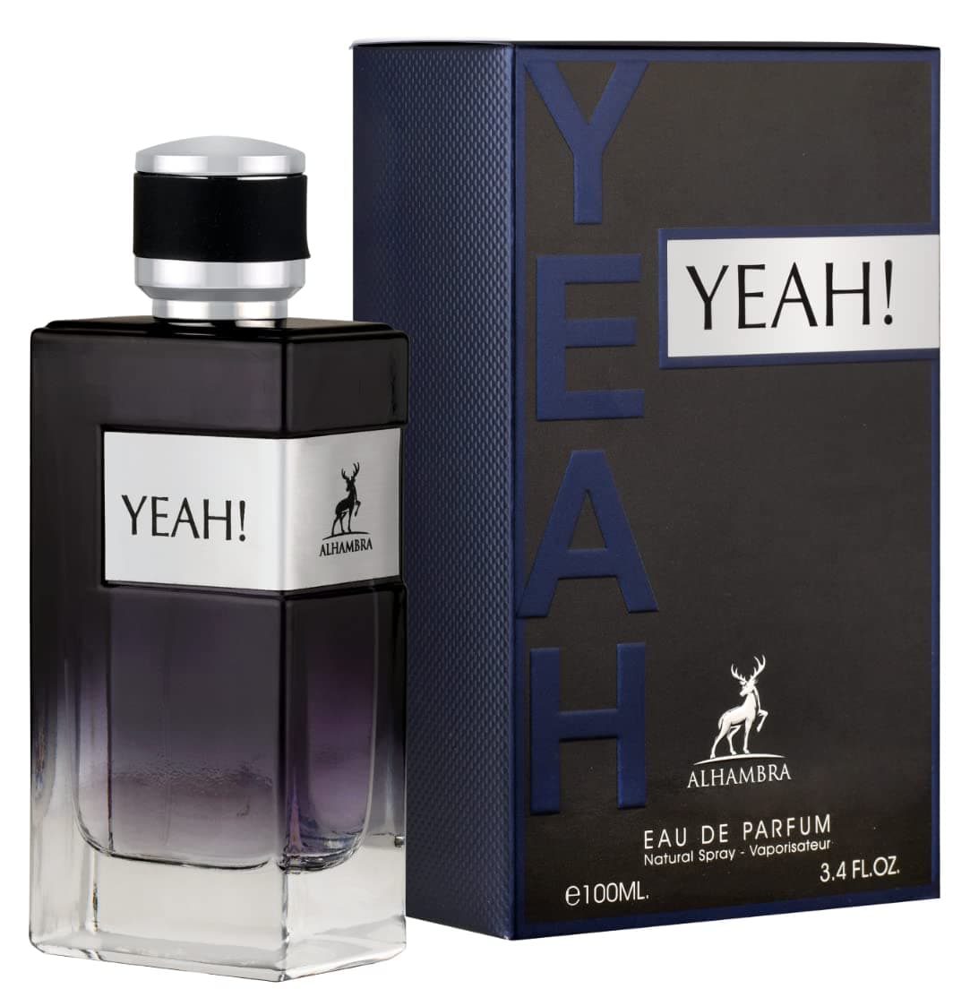 Yeah! Eau de Parfum Spray for Men, 3.4 Ounce