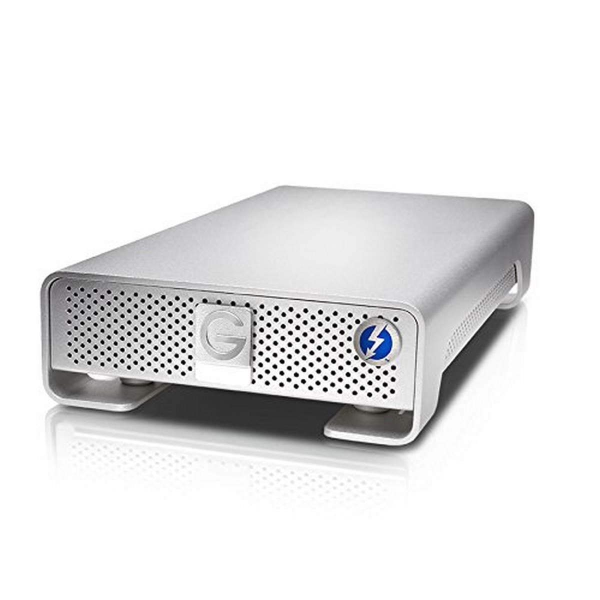G-Technology 4TB G-DRIVE with Thunderbolt and USB 3.0 Desktop External Hard Drive, Silver - 0G03050-1