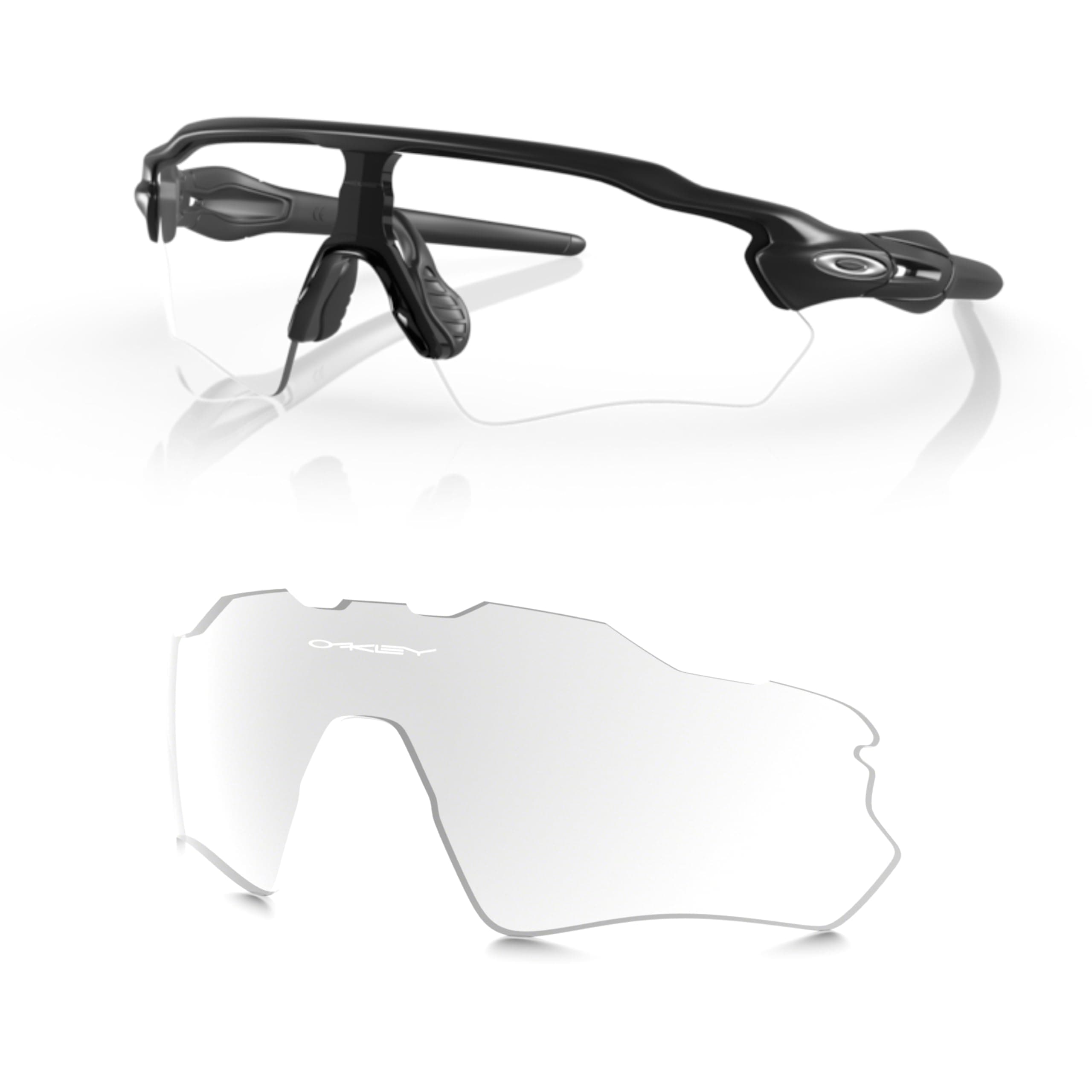 Oakley Original Radar EV Path OO9208 PRIZM Replacement Lenses For Men For Women+ Bundle Microfiber Pouch -FRAMES NOT INCLUDED