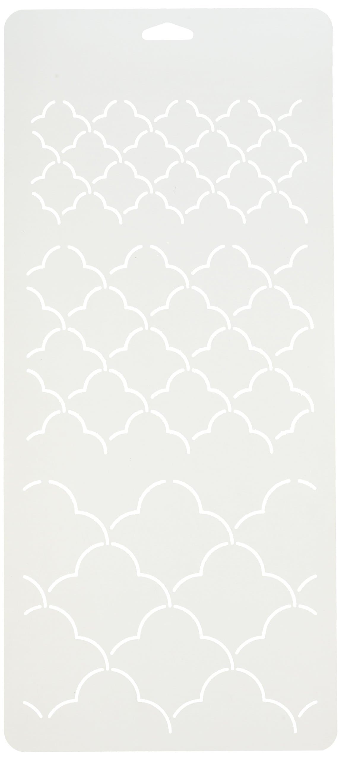 Quilt Stencils-Overall C. L. Design 8"X18"