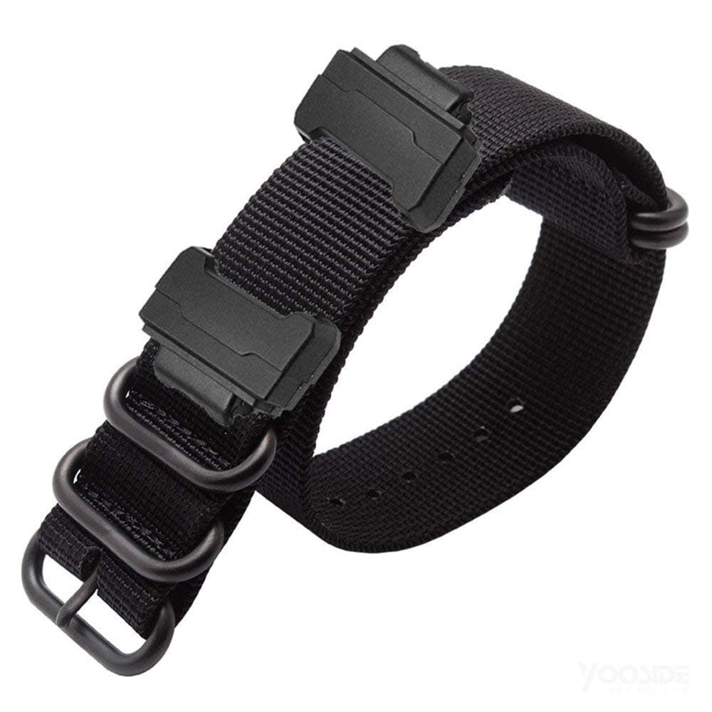 Watch Strap for Casio G-SHOCK, Nylon with Stainless Steel Buckle Replacemment Wristband for G-SHOCK DW5600/DW-6900,GW-M5610/GW-5000 5035
