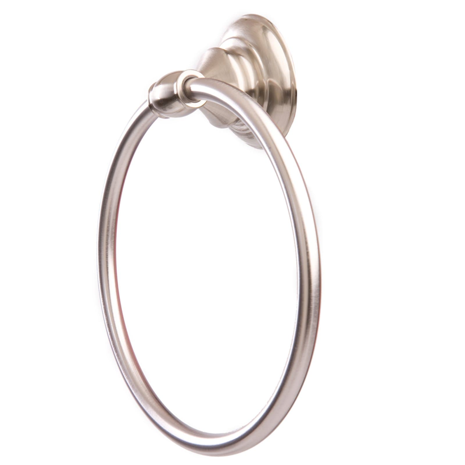 Highlander Series Towel Ring, Satin Nickel