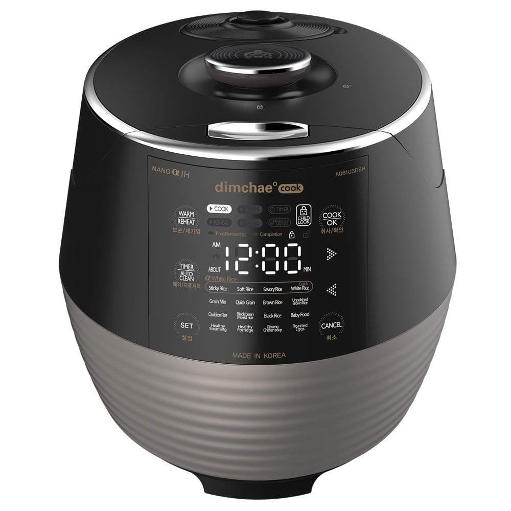 A061USDSH Pressure Rice Cooker, Silver