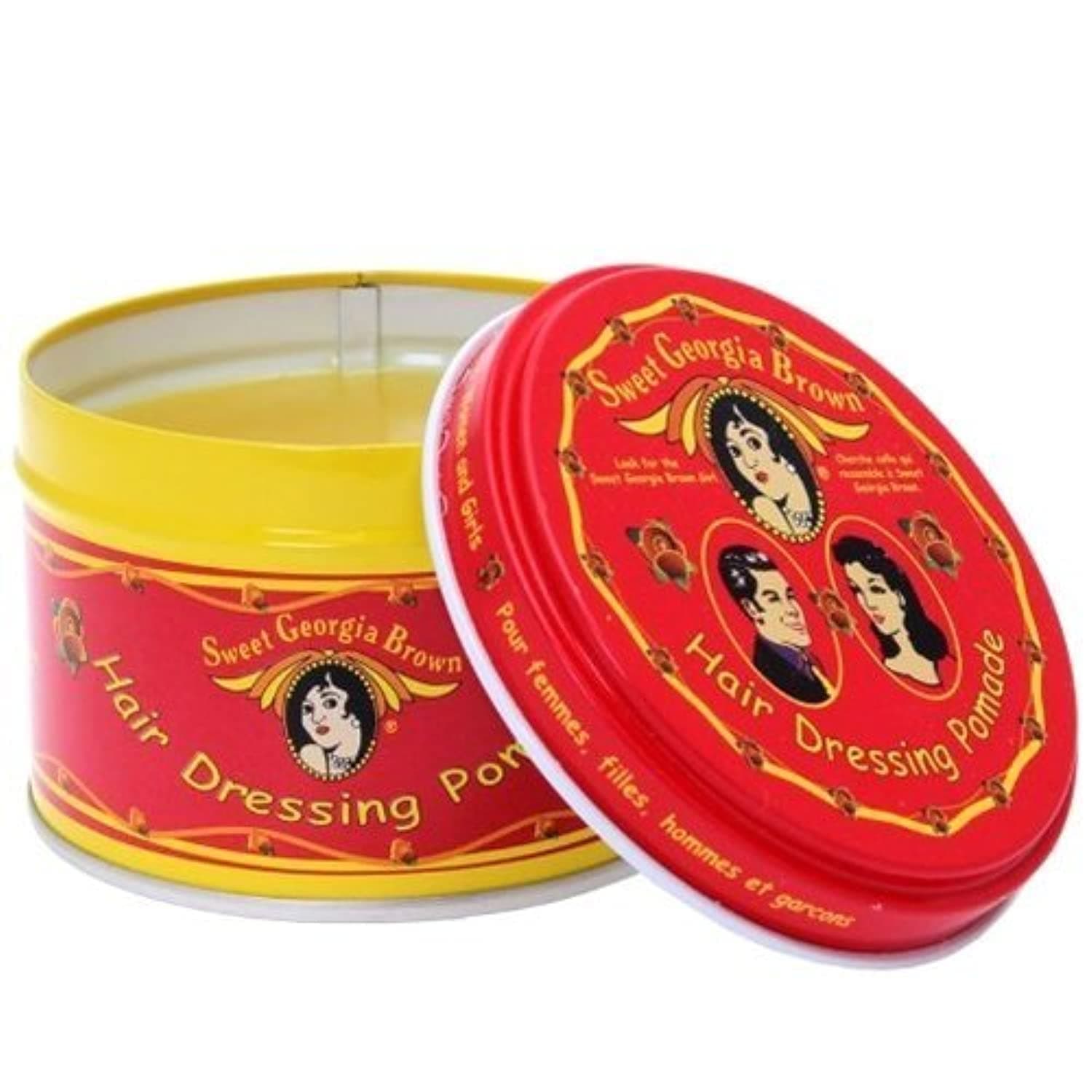 Brown Hair Dressing Pomade RED 4 oz