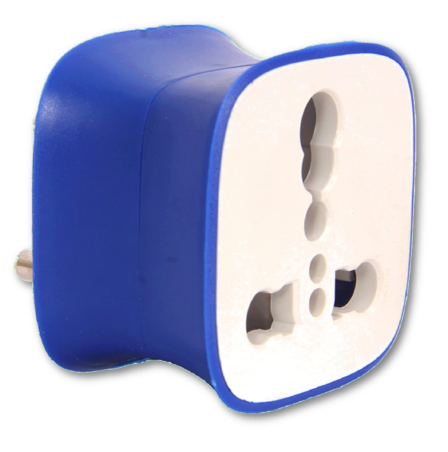 16 amp Socket Adaptor for 5amp to 15amp Converter Plug Use 16amp Devices in 6amp Normal Indian Socket-Blue