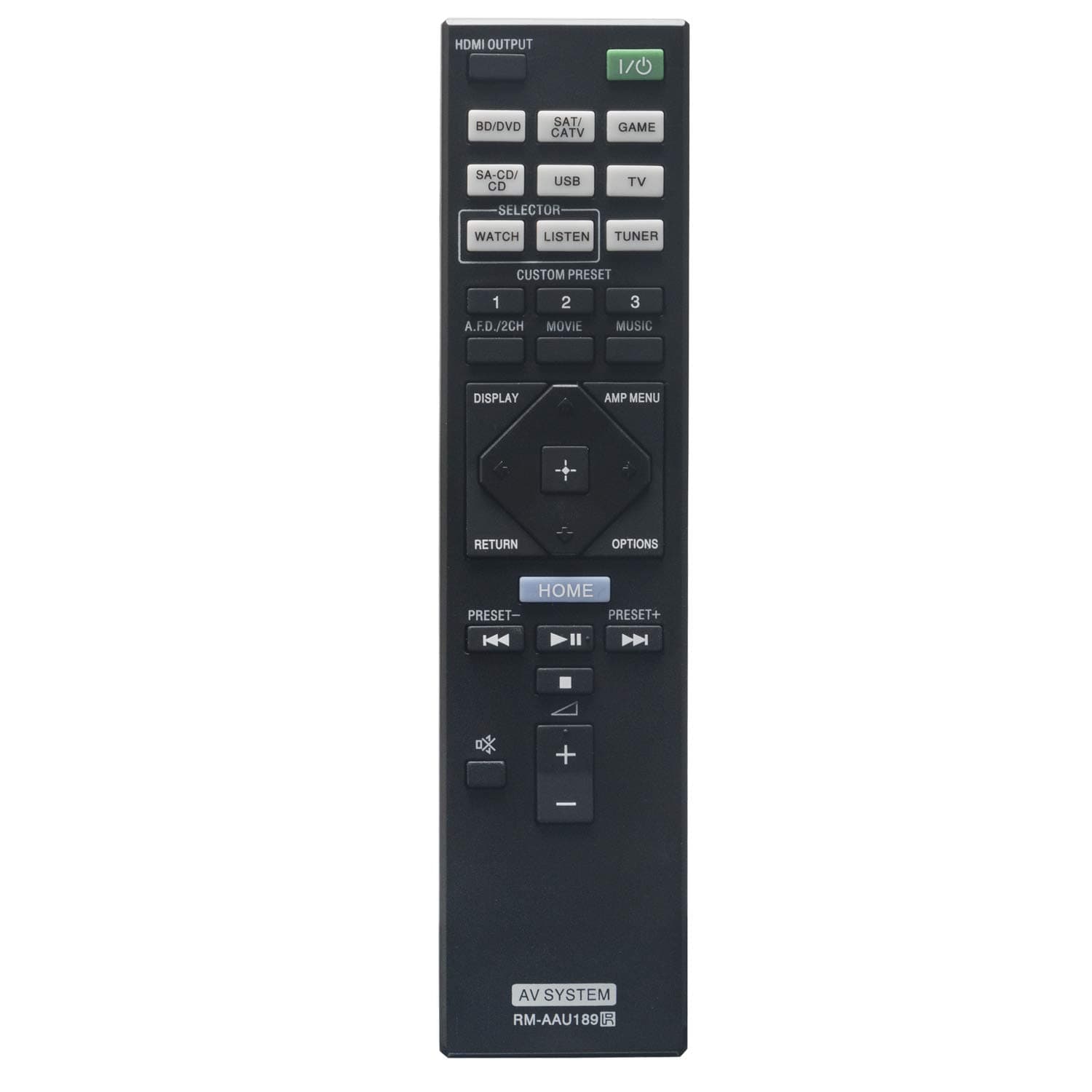 VINABTY RM-AAU189 Remote Control replacement fit for Sony AV system STR-DN1050 STR-DN850 STR-DN1005D STR-DB850
