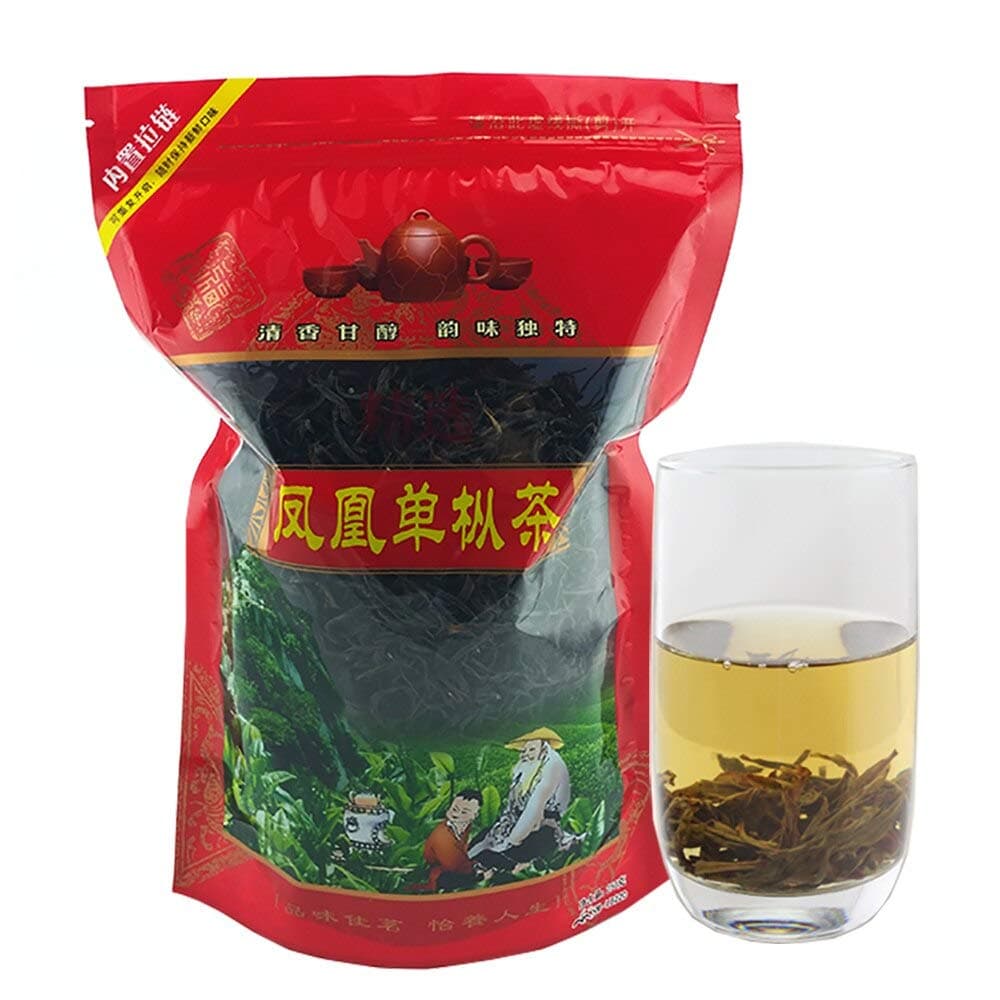 FullChea - Dan Cong - Wu Dong Oolong Tea Loose Leaf - Phoenix Tea Mountain Oolong - Health Tea (17.6oz/ 500g)