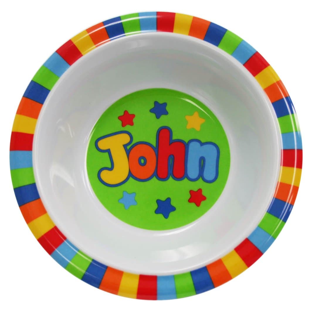 My Name Bowls John USA Personalized Bowl