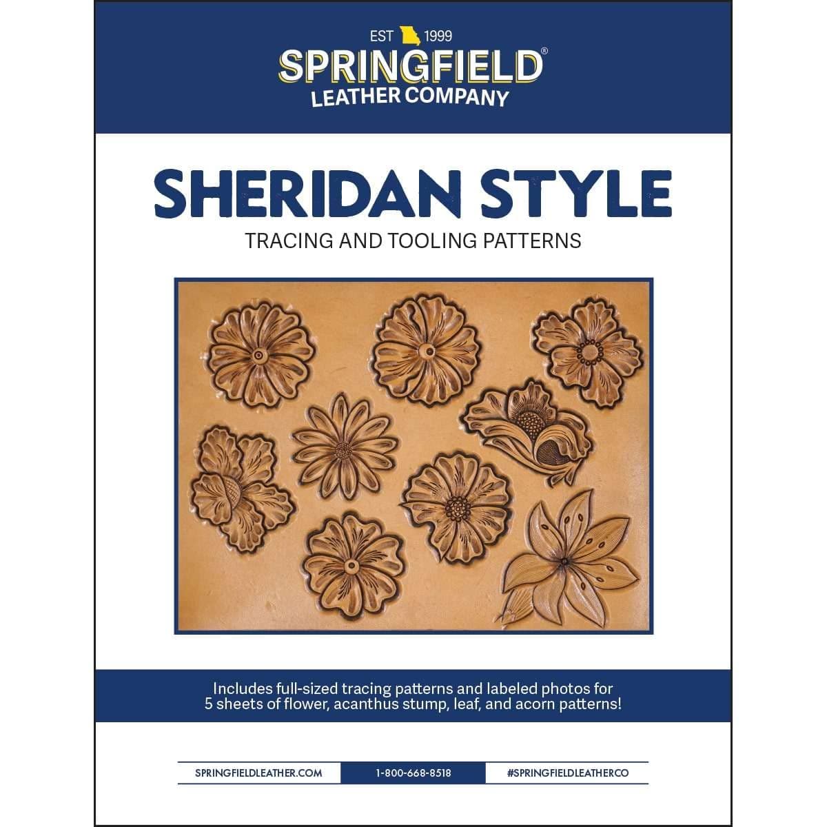 Sheridan Style Tooling & Tracing Pattern Pack, 5 Designs
