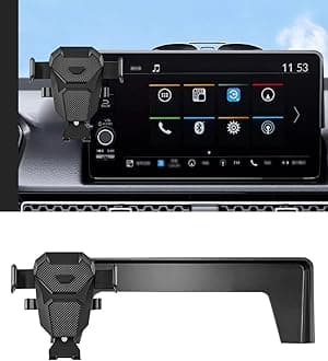 Car Phone Holder for 2026 Honda Civic Accessories 2022-2024 2025&CRV 2023-2025 Dash Mount Cell Phone Holder for Most Smartphones with Dash Organizer Auto Interior Accessories（Not for hrv/pilot）