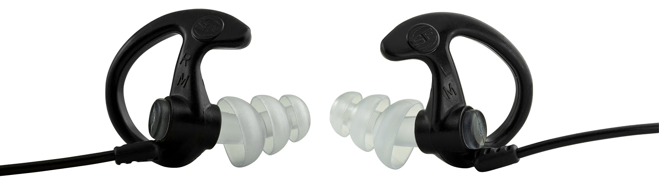 Ear Pro By Surefire 5 Sonic Defender Ear Plugs (1-Pair) Black Medium