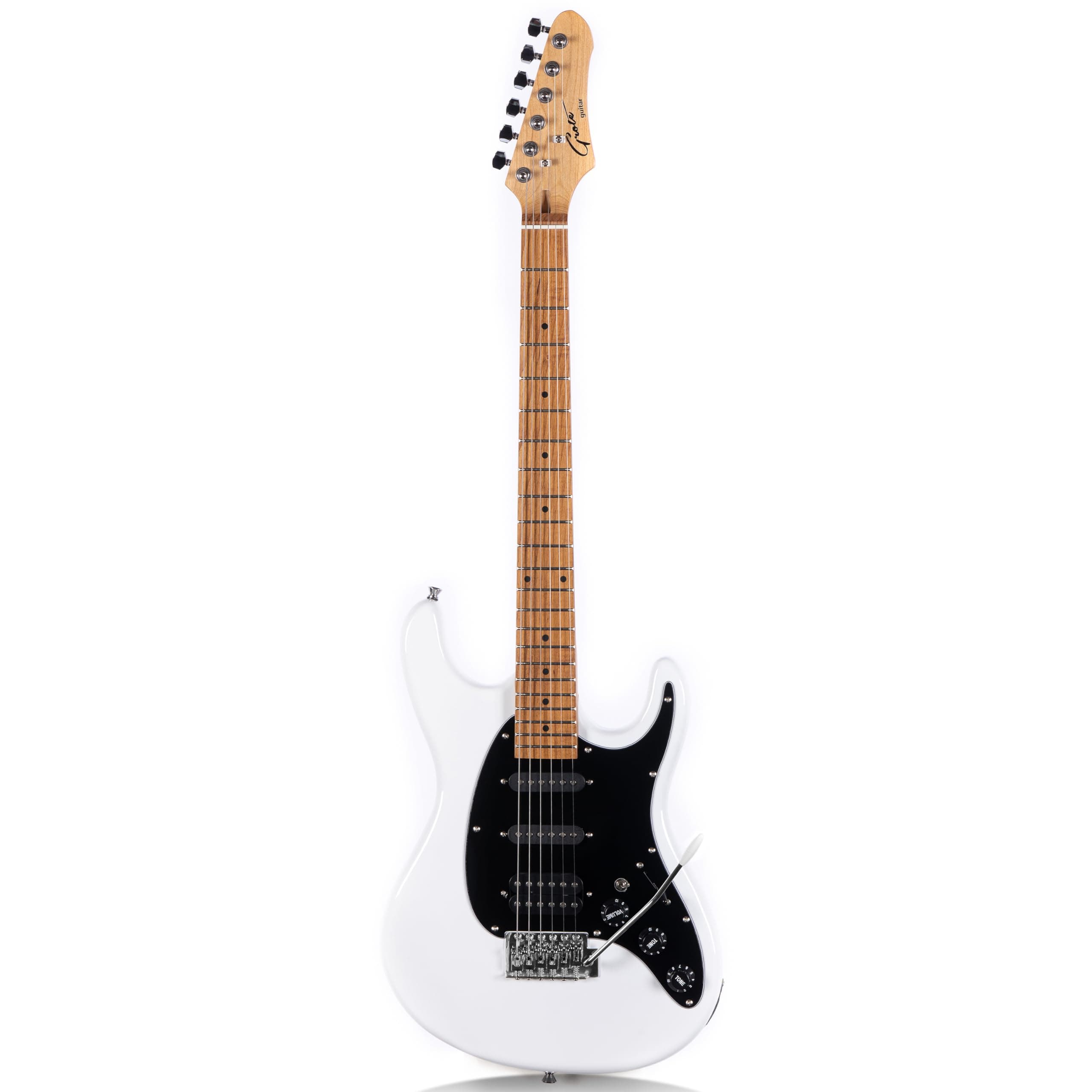 Electric Solid Body Guitar Modern-GST For Beginners (Arctic White)