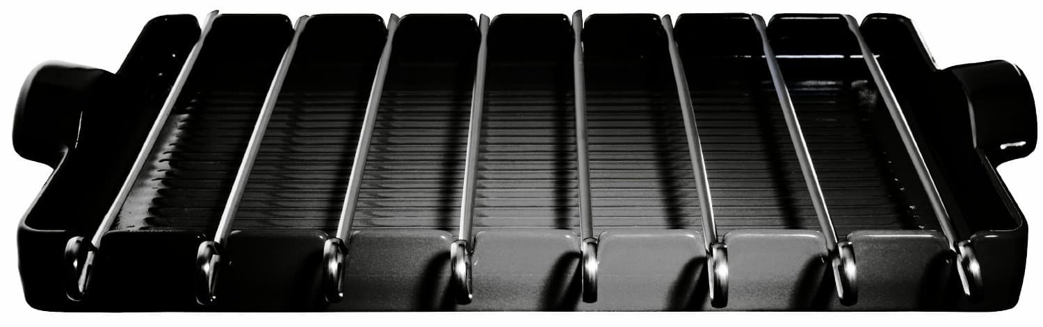 Emile Henry Kabob Grill Stone Set, Black