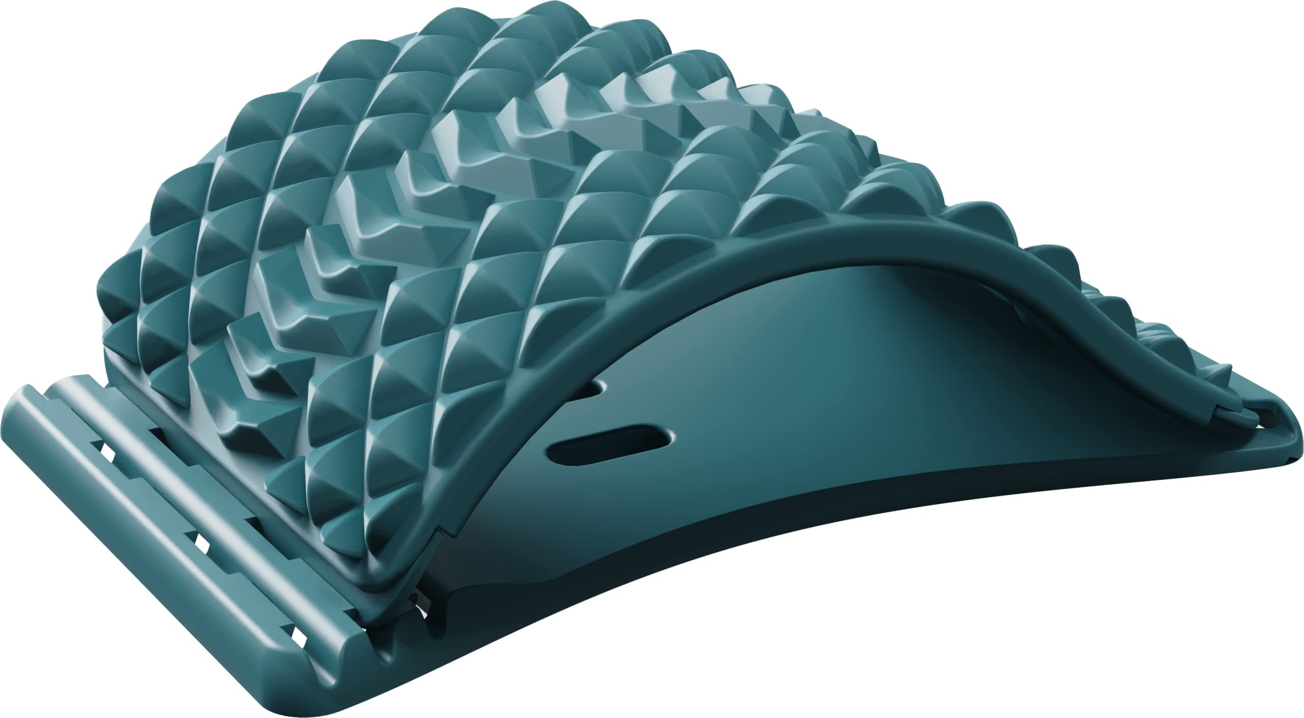 LTUMHGCR Back Stretcher, Back Cracker for Lower Back Pain Relief, Multi-Level Adjustable Spine Board for Herniated Disc, Sciatica, Scoliosis, Back Stretcher Sets for Yoga