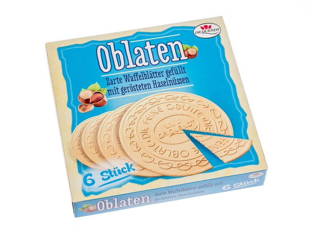Dr. Quendt Hazelnut Cream Wafer - 150g