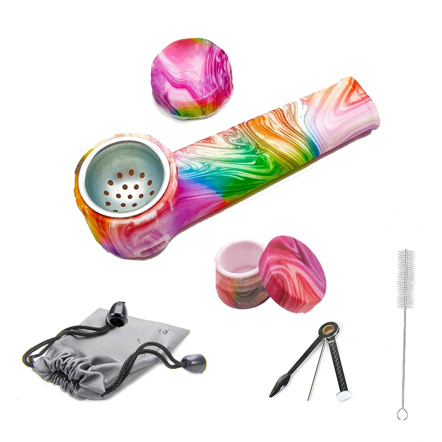Smoking Pipe Set Easy To Clean - Cleaning Tools Included, Suitable For Beginners, Removable For Pipes