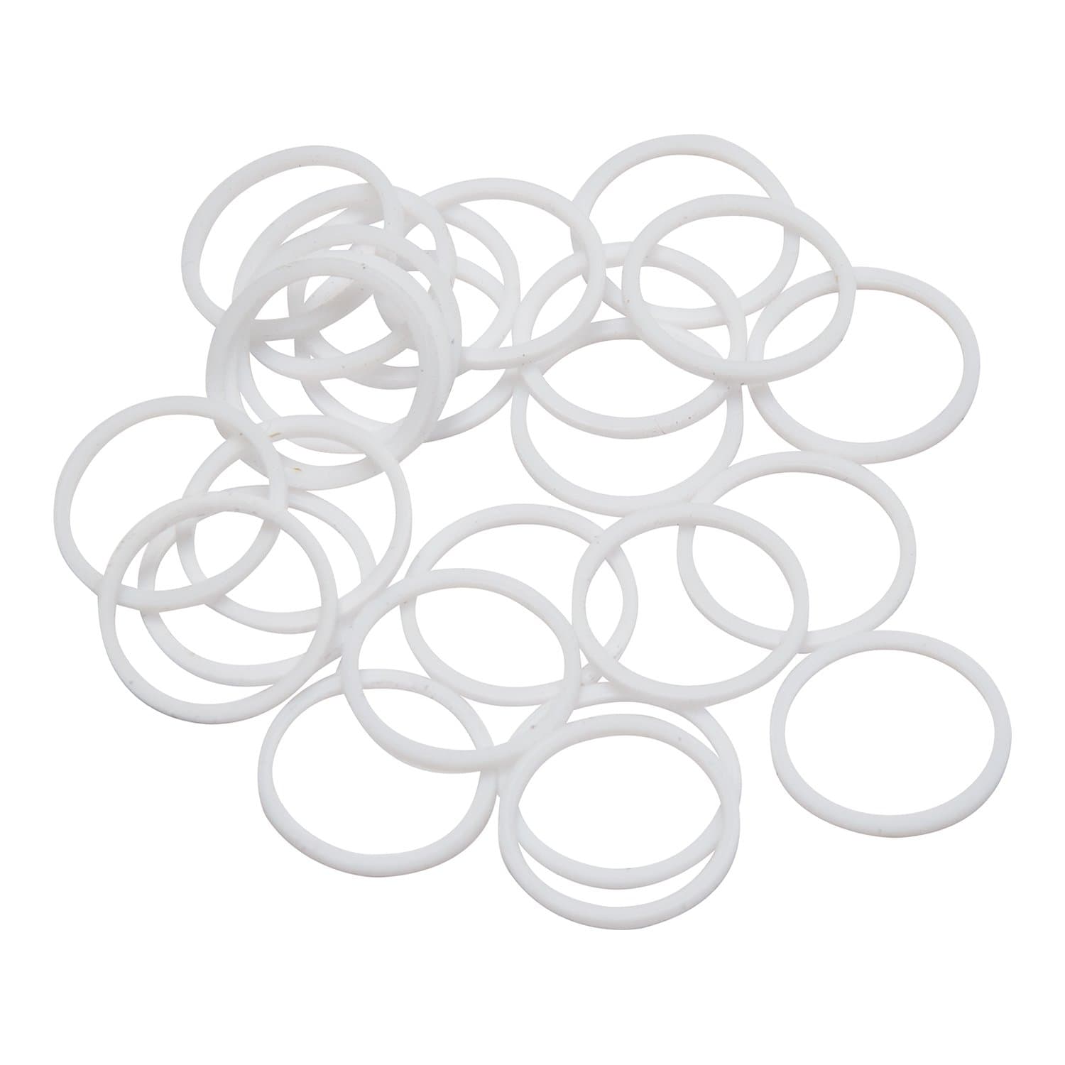Edelmann 70005 Replacement Teflon Seals for Type III Power Steering Systems - 25 Pack
