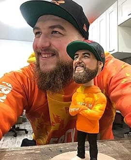 Custom Bobbleheads Figures Sculpted by Famous Tiktok Clay Artist Jerry Personalized Figurine Gifts for Boyfriend Husband Boss Office Coworker