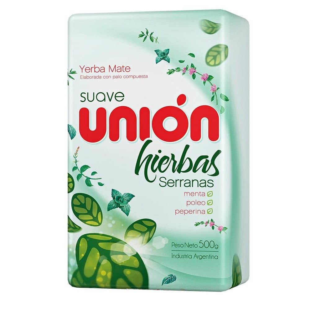 Yerba Mate Union Suave Hierbas Serranas Valley Herbs